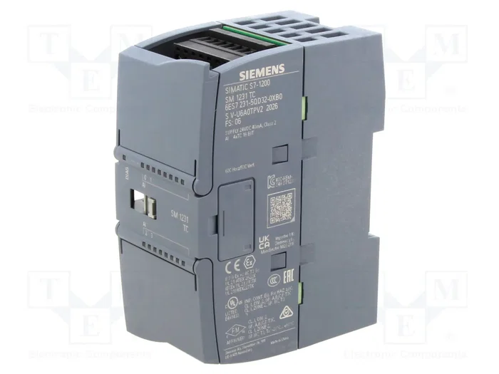 SIEMENS 6ES7231-5QD32-0XB0 Módulo de expansión S7-1200 SIEMENS 6ES7231-5QD32-0XB0 Módulo de expansión S7-1200