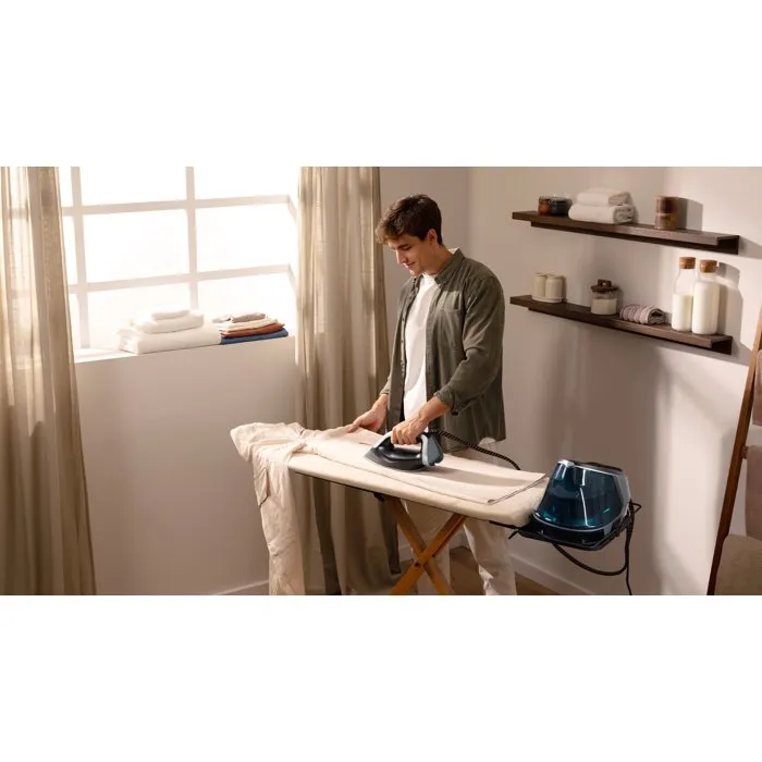 Cecotec Generador de vapor IronHeroH-2800 - 2800 W - 550 g/min - Gris/Azul - Estación profesional Cecotec Generador de vapor IronHeroH-2800 - 2800 W - 550 g/min - Gris/Azul - Estación profesional