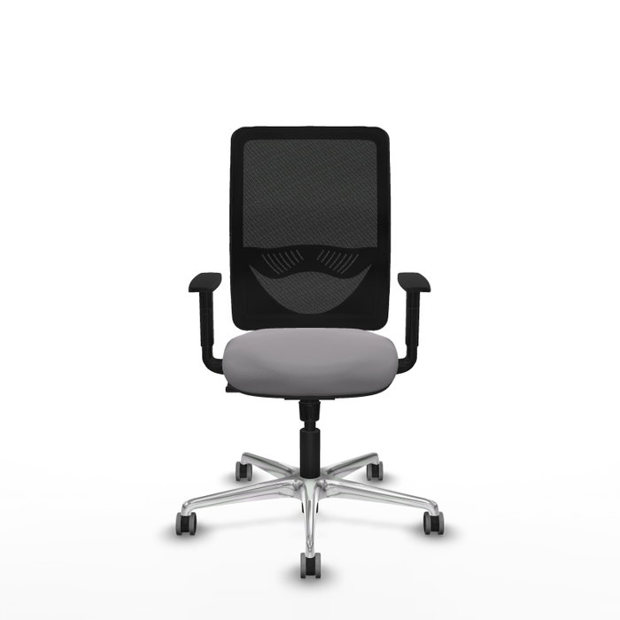 PIQUERAS Y CRESPO Silla de oficina Zulema Gris y Negro PIQUERAS Y CRESPO Silla de oficina Zulema Gris y Negro