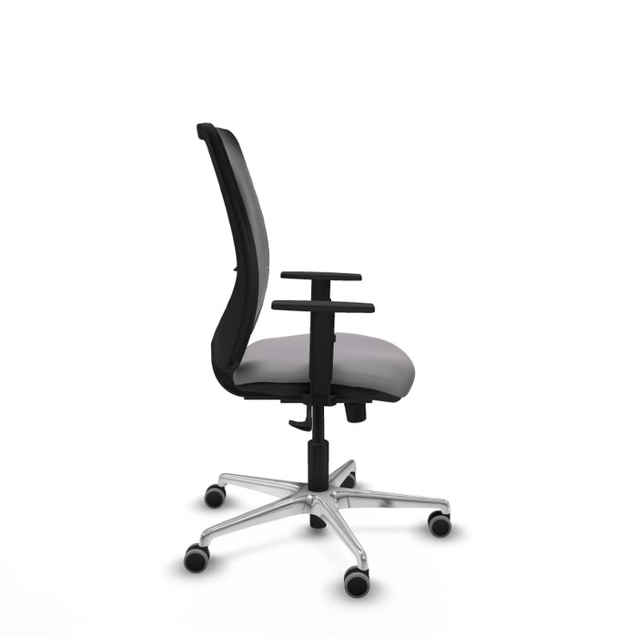 PIQUERAS Y CRESPO Silla de oficina Zulema Gris y Negro PIQUERAS Y CRESPO Silla de oficina Zulema Gris y Negro