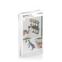 Pack Set de 3 Soportes Adhesivos para Tapas de Cocina y Organizador de Especias Adhesivo y Divisible y Recipientes de Cocina Adh