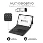 Subblim Funda con Teclado Keytab Pro BT Trendy Comic Multicolor