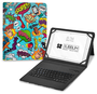 Subblim Funda con Teclado Keytab Pro BT Trendy Comic Multicolor