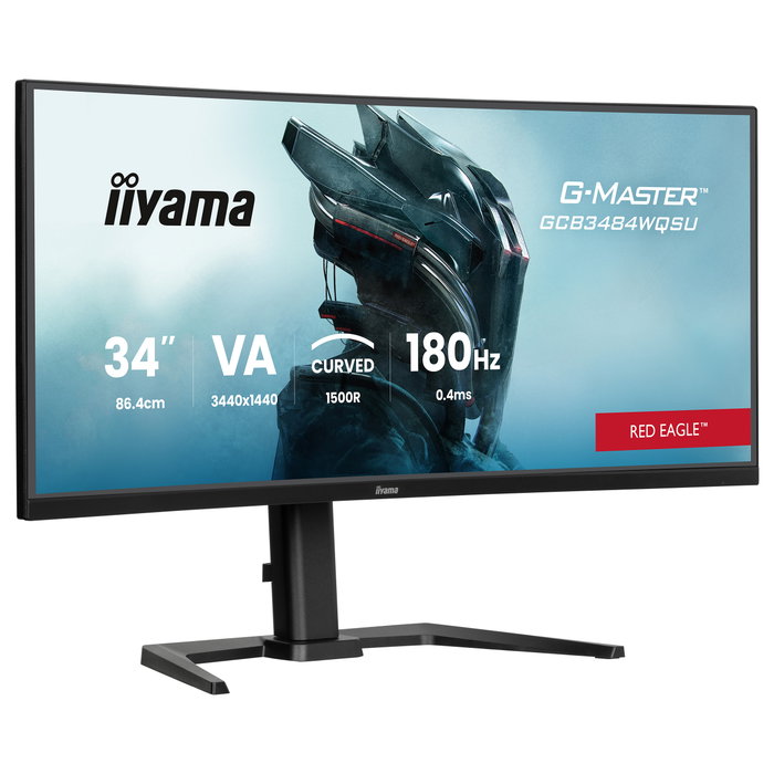 Iiyama G-MASTER GCB3484WQSU-B1 Monitor Gaming Curvo 34 Pulgadas 180Hz