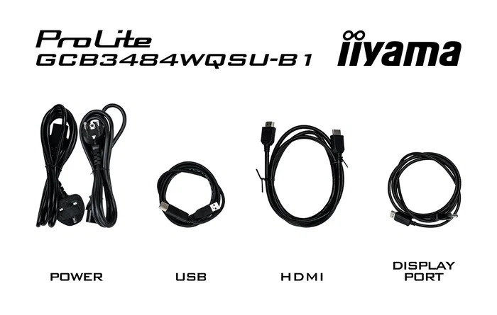 Iiyama G-MASTER GCB3484WQSU-B1 Monitor Gaming Curvo 34 Pulgadas 180Hz