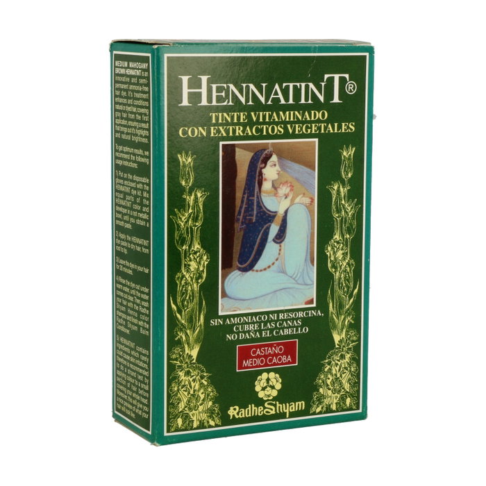 Radhe Shyam Hennatint Castaño Medio Caoba
