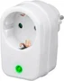 Goobay Protector de sobretensión y red 3500W, Blanco