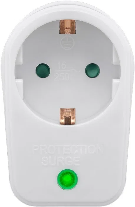 Goobay Protector de sobretensión y red 3500W, Blanco