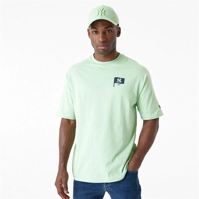 Camiseta de Manga Corta Hombre New Era New York Yankees MLB Burger Verde S