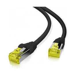Helos Patchkabel Cat.6a Superflex 0,5 m Negro