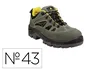 Deltaplus Zapatos de Seguridad X-RUN Trek Piel Serraje Puntera y Suela Composite Talla 43