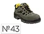 Deltaplus Zapatos de Seguridad X-RUN Trek Piel Serraje Puntera y Suela Composite Talla 43