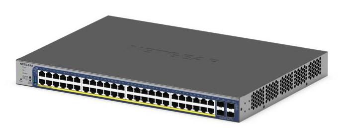 NETGEAR GS752TXP-300EUS Switch Gestionado 48 Puertos 10G Ethernet PoE+