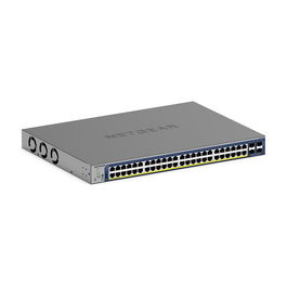 NETGEAR GS752TXP-300EUS Switch Gestionado 48 Puertos Gigabit Ethernet 4 Puertos SFP+ Presupuesto PoE+ 390W Montaje en Rack 10G Ethernet