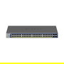 NETGEAR GS752TXP-300EUS Switch Gestionado 48 Puertos Gigabit Ethernet 4 Puertos SFP+ Presupuesto PoE+ 390W Montaje en Rack 10G Ethernet