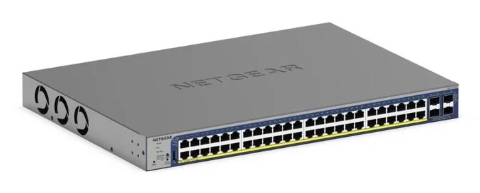 NETGEAR GS752TXP-300EUS Switch Gestionado de 48 Puertos PoE+ con 4 Puertos SFP+ NETGEAR GS752TXP-300EUS Switch Gestionado de 48 Puertos PoE+ con 4 Puertos SFP+
