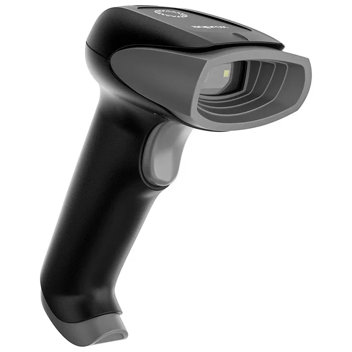 APP appLS25WS Lector de Códigos de Barras Portátil 1D/2D Inalámbrico Bluetooth y RF 2.4GHz, Negro y Naranja, Alta Precisión para Retail y Almacén