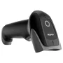 APP appLS25WS Lector de Códigos de Barras Portátil 1D/2D Inalámbrico Bluetooth y RF 2.4GHz, Negro y Naranja, Alta Precisión para Retail y Almacén