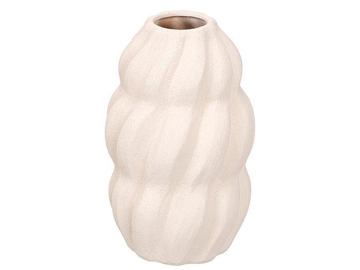 GIFTDECOR Jarrón Sahara Espiral Blanco GIFTDECOR Jarrón Sahara Espiral Blanco