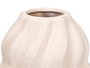 GIFTDECOR Jarrón Sahara Espiral Blanco