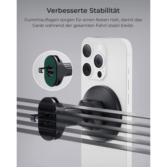iOttie iTap 3 MagSafe Air Vent Mount con Adaptador de Anillo Magnético iOttie iTap 3 MagSafe Air Vent Mount con Adaptador de Anillo Magnético