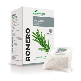 Soria Natural Infusión Romero 20 filtros Propiedades Tónicas Estimulantes