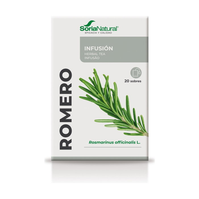 Soria Natural Infusiones de Romero con 20 filtros.