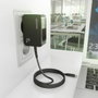 Aisens Cargador GaN 45W USB-C PD3.0 con Cable de 1,8m Negro