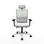 PIQUERAS Y CRESPO Silla de oficina Haches con mecanismo Sincro/Traslack color Blanco