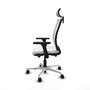 PIQUERAS Y CRESPO Silla de oficina Haches con mecanismo Sincro/Traslack color Blanco