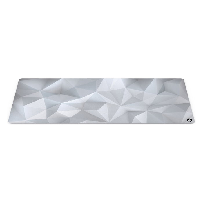 Endorfy Crystal Onyx White XL Alfombrilla de ratón gaming Blanco/Gris