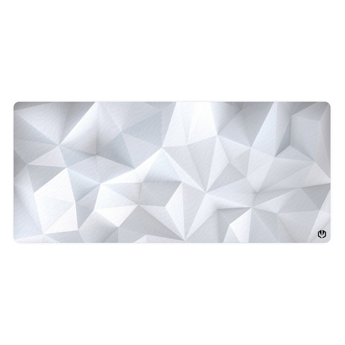 Endorfy Crystal Onyx White XL Alfombrilla de ratón gaming Blanco/Gris