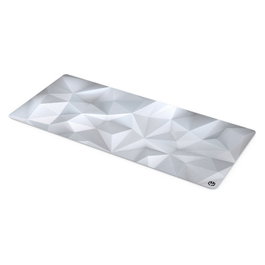 Endorfy Crystal Onyx White XL Alfombrilla de ratón para juegos Blanco/Gris