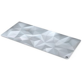 Alfombrilla endorfy crystal onyx white xl, gaming en blanco/gris ey6b010