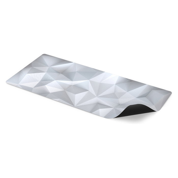 Endorfy Crystal Onyx White XL Alfombrilla de ratón gaming Blanco/Gris