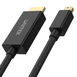 Unitek Cable Adaptador miniDisplayPort a HDMI 4K 30Hz 2.0m