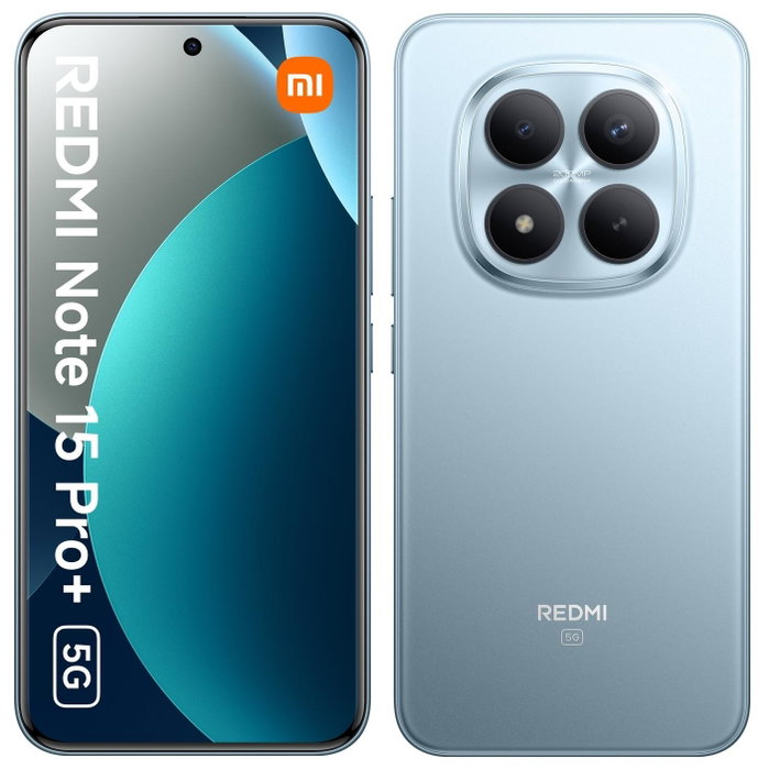 Xiaomi Redmi Note 15 Pro+ 5G 8GB/256GB 6.83 pulgadas Azul Glaciar Xiaomi Redmi Note 15 Pro+ 5G 8GB/256GB 6.83 pulgadas Azul Glaciar