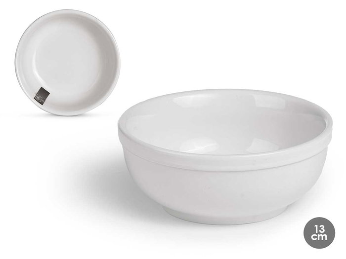Vessia Bowl Porcelana Blanco Redondo 13 cm (Ancho x Largo) x 4.6 cm (Alto) Apto Lavavajillas Microondas (Set de 36) Vessia Bowl Porcelana Blanco Redondo 13 cm (Ancho x Largo) x 4.6 cm (Alto) Apto Lavavajillas Microondas (Set de 36)