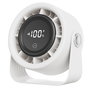 Daewoo Ventilador Sobremesa USB Recargable 10W con Display para Ordenador y Oficina - Display