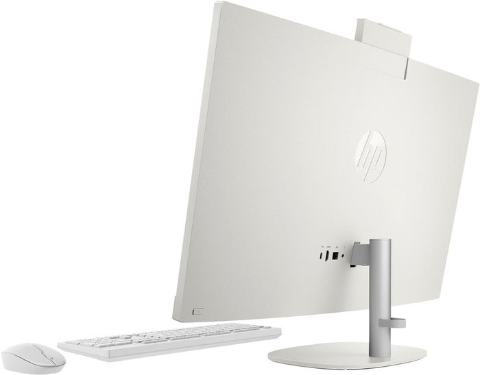 HP 27-cr0029ns Ordenador All-in-One de 27" FHD IPS, Procesador AMD Ryzen 5 7520U, 16 GB RAM LPDDR5, 512 GB SSD NVMe, Windows 11 Home, Teclado y Ratón Inalámbricos, Blanco
