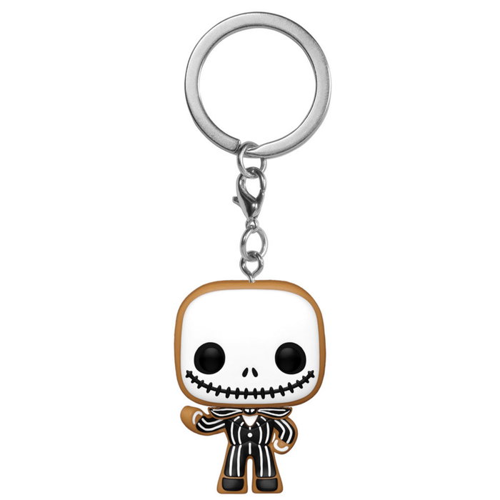 Funko Llavero Pocket POP Jack Skellington Gingerbread Exclusive Disney Pesadilla Antes de Navidad