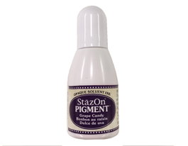 Tsukineko Tinta STAZON PIGMENT Marron caramelo de uva 15ml