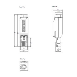 Siemens 6GK1901-1BB10-2AA0 Industrial Ethernet FC RJ45 Plug 180