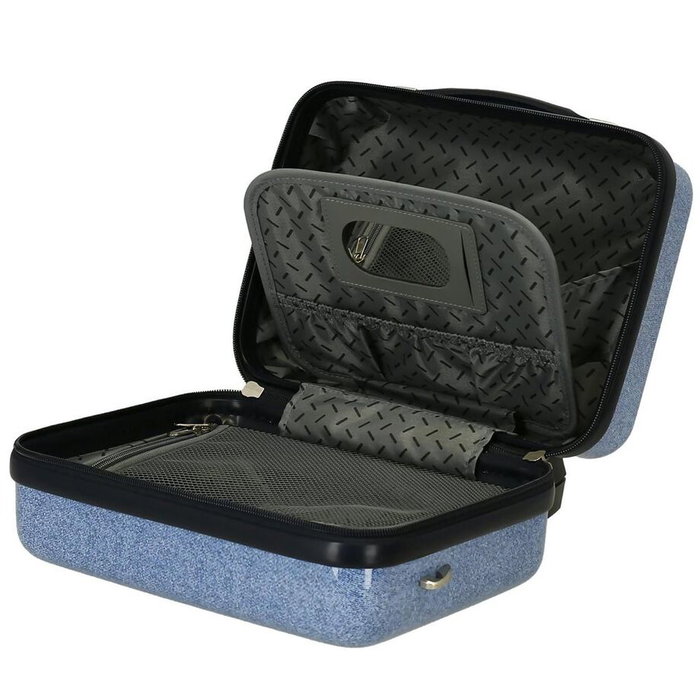 JOUMMA BAGS Neceser ABS It Rain Bows Minnie Disney adaptable 29x21x15cm con dos compartimentos y banda trasera