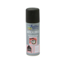 Felton Spray Pintura Anticalórica Negra 200ml para Estufas Barbacoas y Tubos de Escape