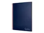 Liderpapel Cuaderno Espiral A4 Micro Jolly Tapa Forrada 140 Hojas 75gr Cuadro 5mm 5 Bandas Color Azul