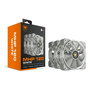 Cougar MHP 120 Ventilador de Caja de Ordenador, Blanco, 120mm, Pack de 3