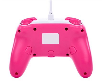 Power A Mando con Cable Nintendo Switch Kirby NSGP0067-01 Mejorado con Cable USB-C de 3 Metros