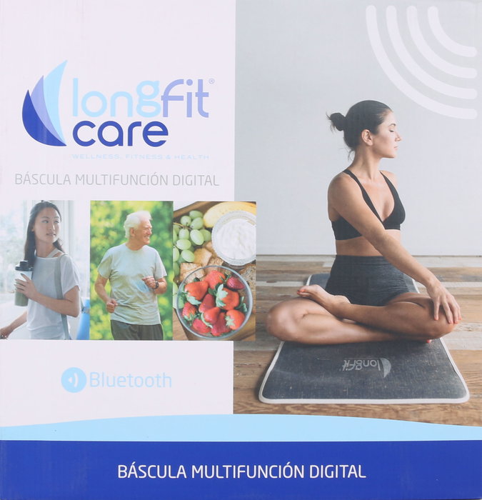 Inde Báscula Inteligente Longfit Care 33 x 34 x 5 cm (2 Unidades)