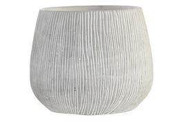 DKD Home Decor Vela Terraza Y Jardin Gris Amarillo 18 x 18 x 15 cm